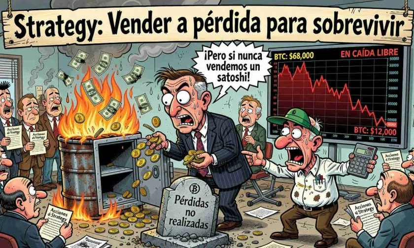 Strategy pierde $102 millones en ventas de bitcoin por debajo de su costo