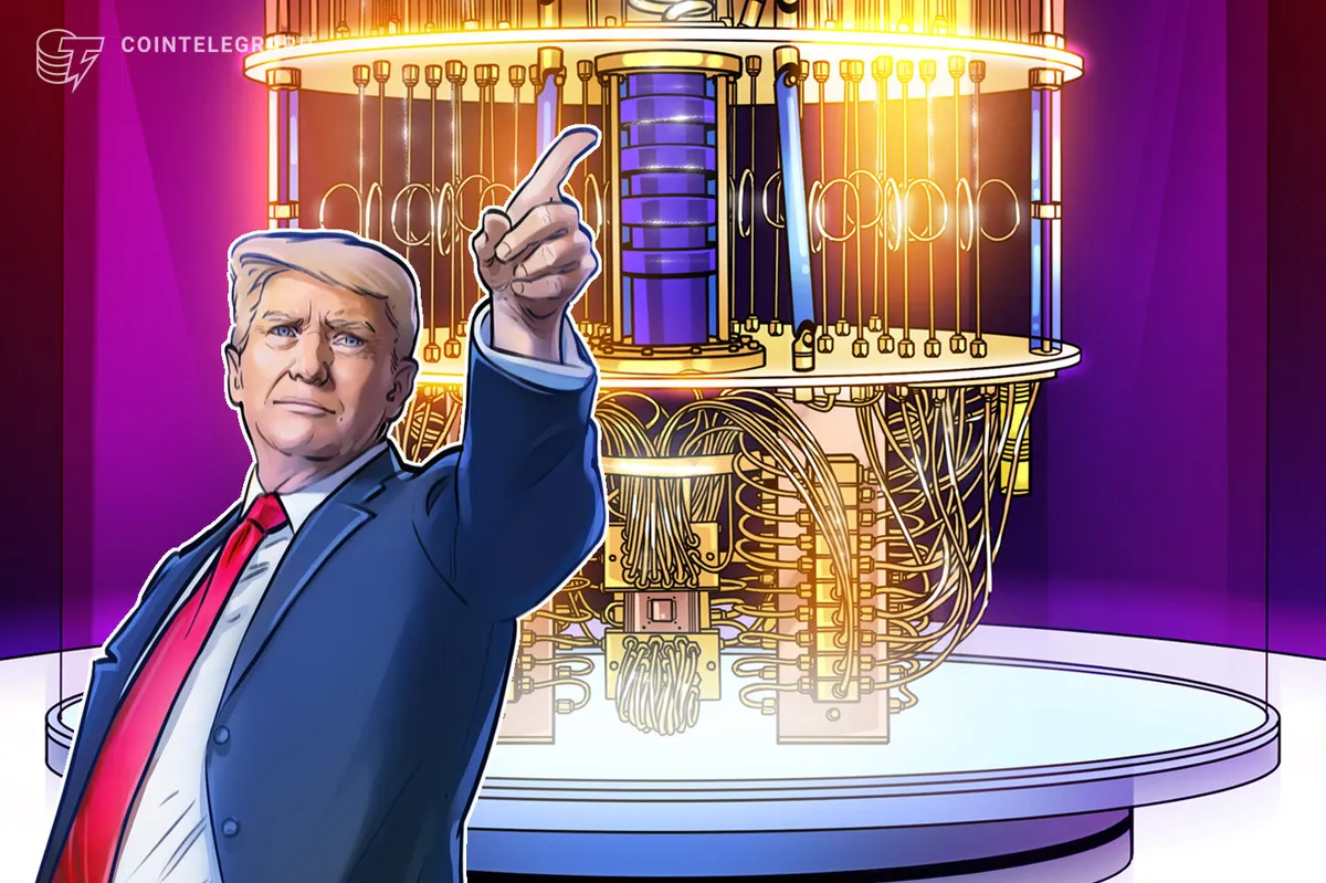 Donald Trump assina ordens para reforçar computação quântica e criptografia nos EUA