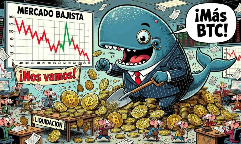 Ballenas de Bitcoin acumulan a ritmo récord mientras minoristas se deshacen de sus monedas