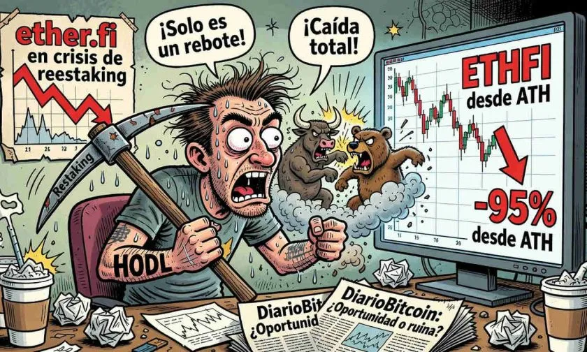 Ether.fi ($ETHFI) mantiene un rebote del 22% en 30 días pese a desplome histórico del 95%