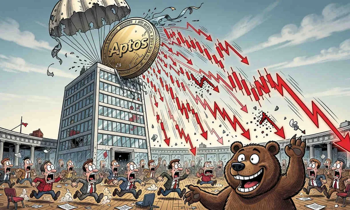 Aptos (APT) se derrumba a USD $0,63: el colapso del 97% desde su máximo histórico en 2023