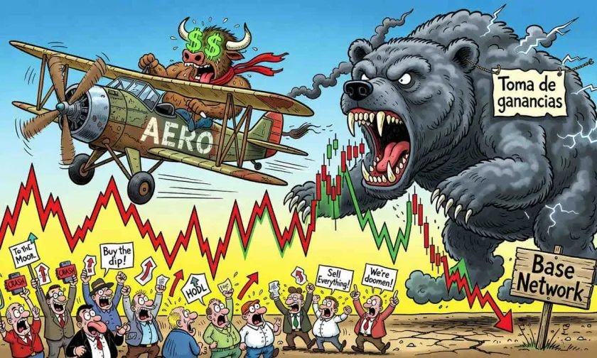 AERO enfrenta toma de ganancias tras rally del 20% semanal: ¿oportunidad de compra o señal de agotamiento?