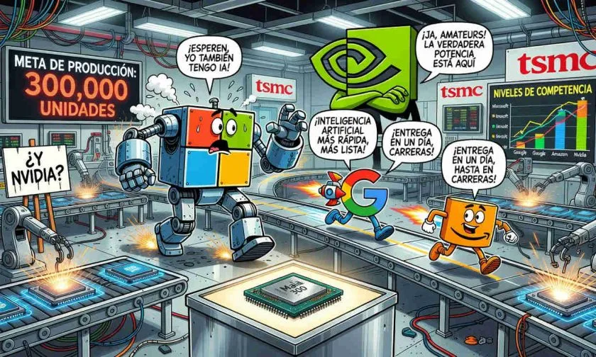 Microsoft busca competir con Google y Amazon con su chip Maia 300 de 300.000 unidades