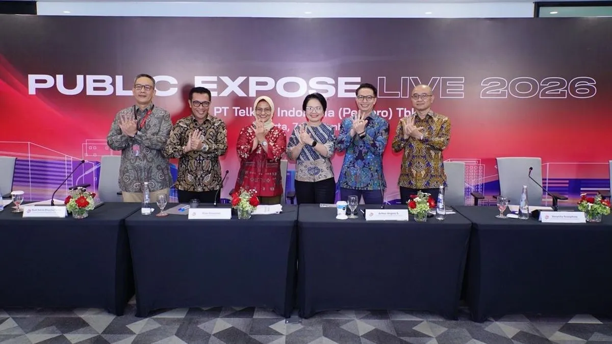 Telkom catat pertumbuhan 3,9% YoY dan fokus pada infrastruktur digital