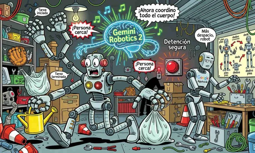 Google DeepMind presenta una IA capaz de controlar todo el cuerpo de un robot humanoide