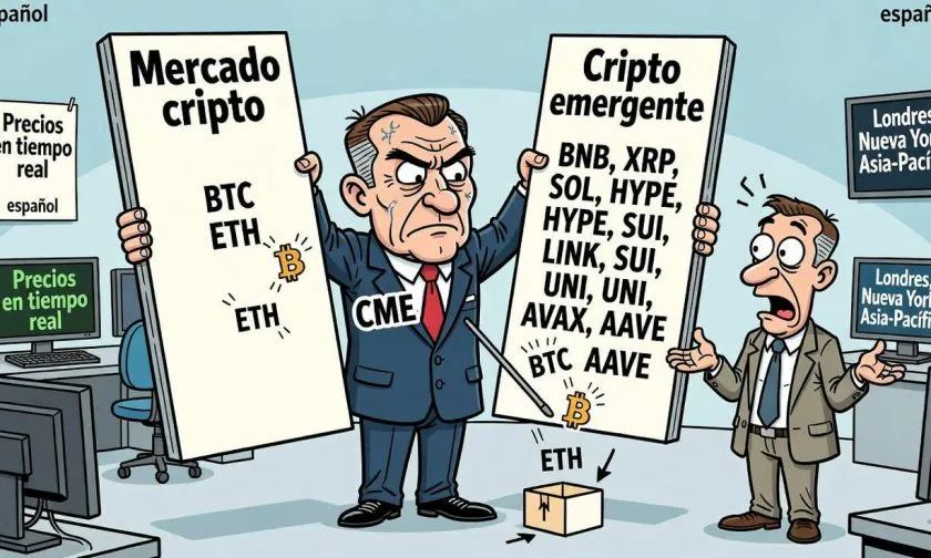 CME Group lanza dos índices cripto multi-activo para inversores institucionales