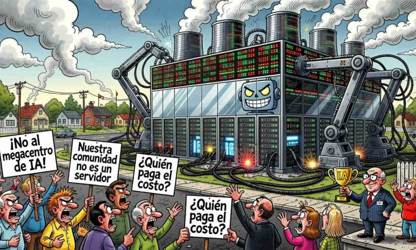 Residentes se rebelan contra un enorme centro de datos de IA cerca de Filadelfia