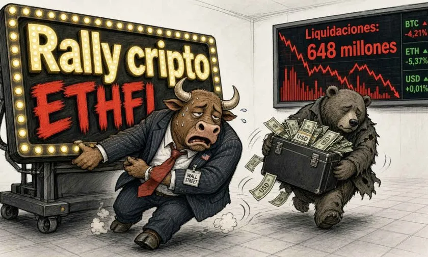 ETHFI avanza 1,81% mientras Ethereum lidera rally del mercado cripto