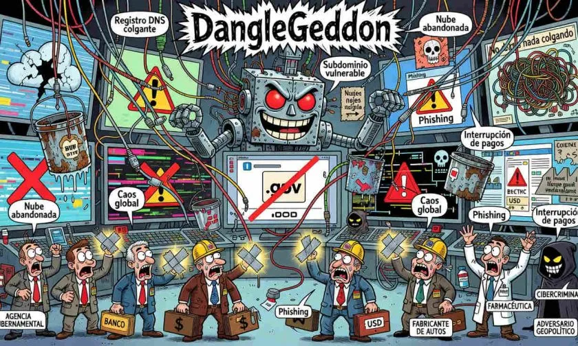DangleGeddon: la IA convierte registros DNS olvidados en una amenaza global