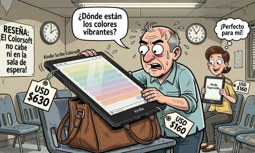 Kindle Scribe Colorsoft por USD $630: ¿útil para tomar notas o es un capricho innecesario?