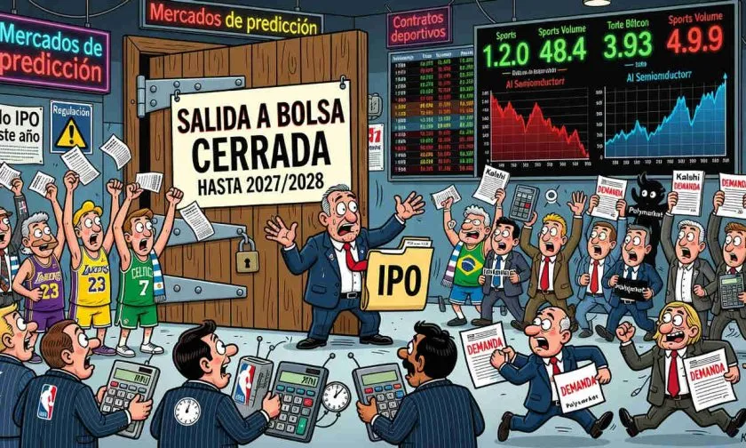 Kalshi aplaza su IPO hasta 2027 o 2028 pese a ingresos de USD $2.000 millones
