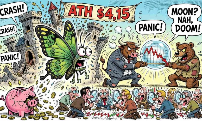 Morpho sufre una corrección del 4,47% y pone en duda la continuidad de su rally semanal
