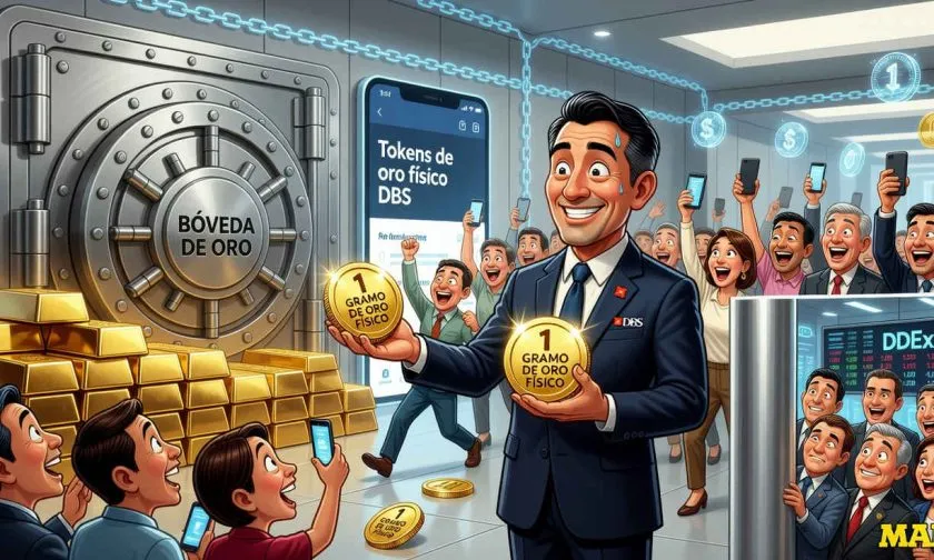 Banco DBS ofrecerá oro tokenizado a minoristas en Singapur