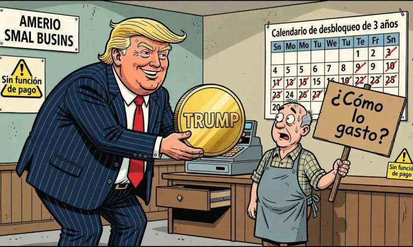 Trump entrega USD $1 millón en TRUMP a 10 empresas y reabre el debate sobre su utilidad