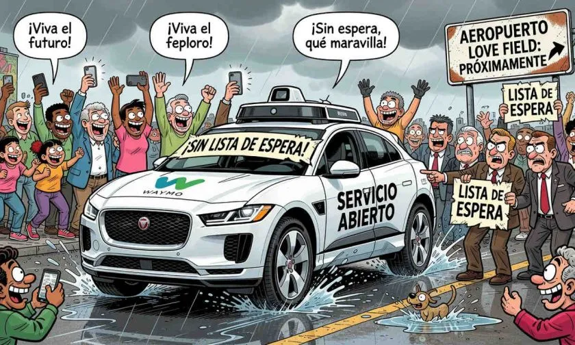 Waymo elimina la lista de espera para su robotaxi en Dallas y abre el servicio a todos