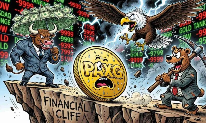 PAXG se desinfla: el token de oro pierde brillo ante la fortaleza del dólar