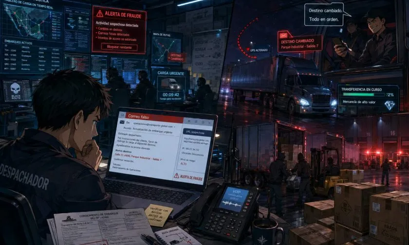 FBI alerta por auge del robo de carga con tácticas cibernéticas en EE. UU. y Canadá