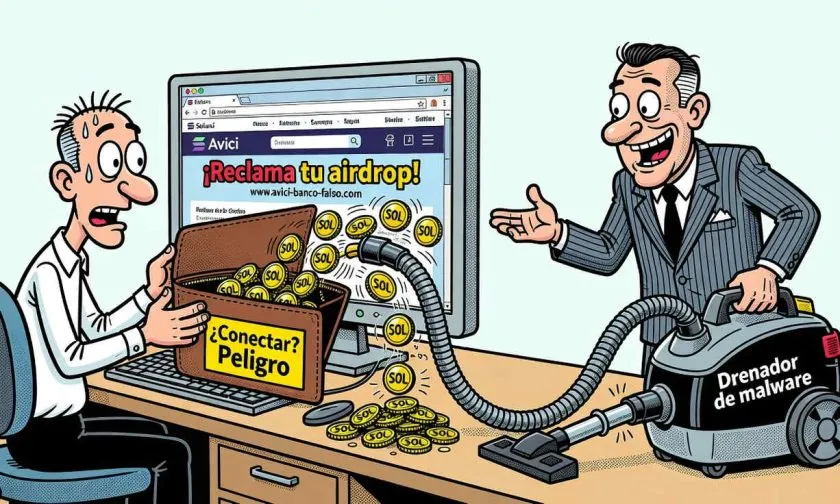 Avici enfrenta un ataque de phishing que drenó más de USD $600.000