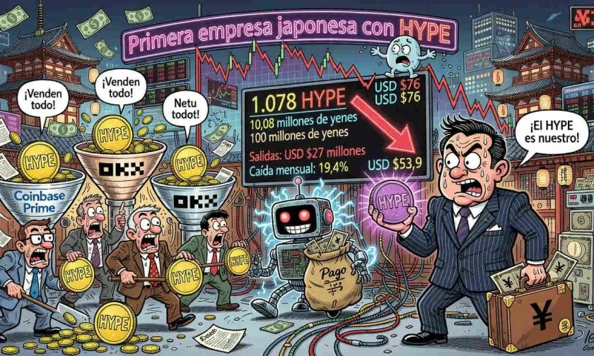 Eole compra HYPE y se convierte en la primera empresa japonesa cotizada en apostar por Hyperliquid