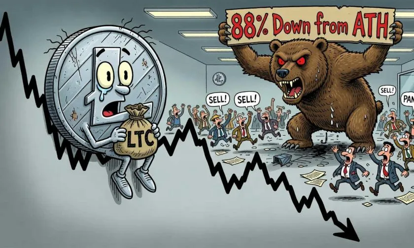 Litecoin (LTC) se mantiene bajo presión el 22 de julio de 2026: ¿soportará el nivel de USD $45,99?