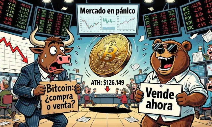 Bitcoin se mantiene en zona de consolidación: ¿ruptura o continuidad bajista?