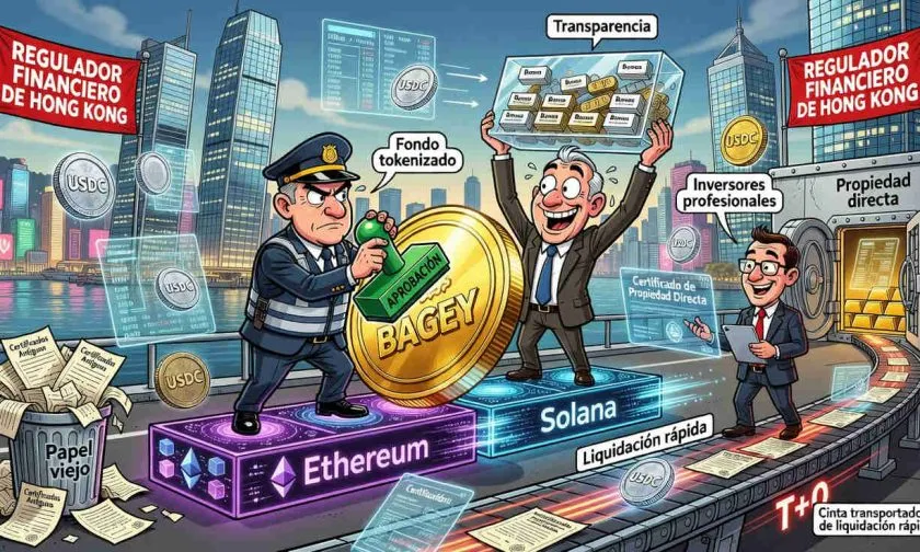 Hong Kong autoriza su primer fondo tokenizado completamente nativo en Ethereum y Solana