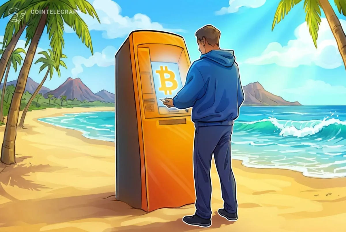 Hawaii to become fourth state banning cryptocurrency ATMs starting Oct. 1