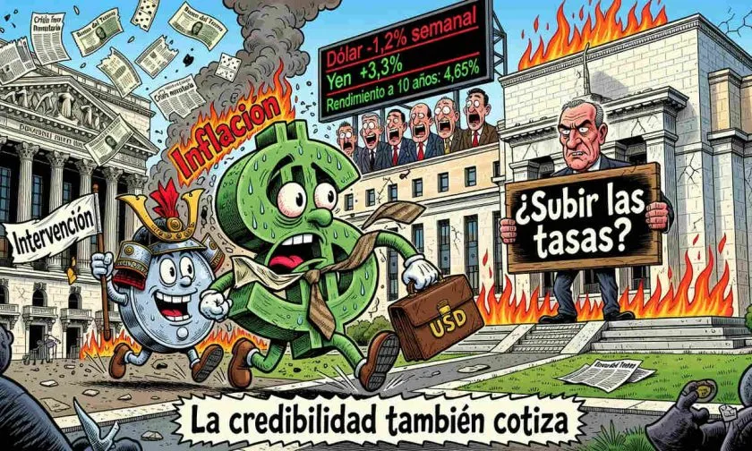 El dólar se encamina a su peor semana en tres meses por las dudas sobre la Fed