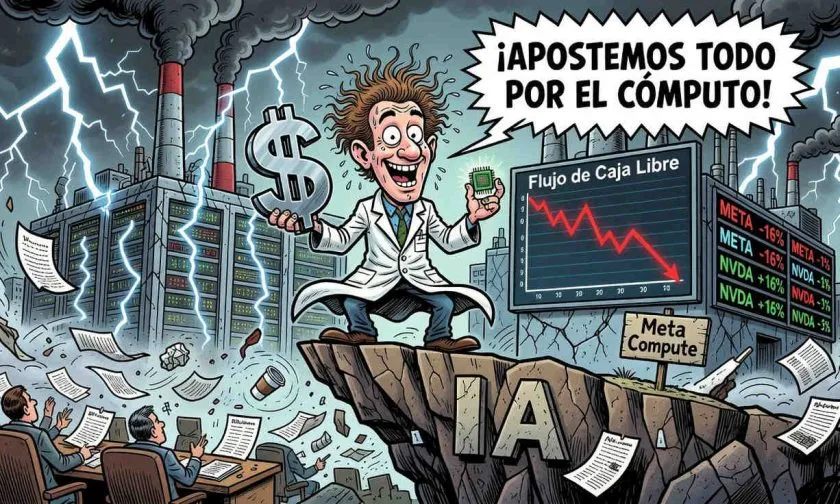 Meta apuesta por la IA y el flujo de caja libre se desploma: ¿visión o locura?