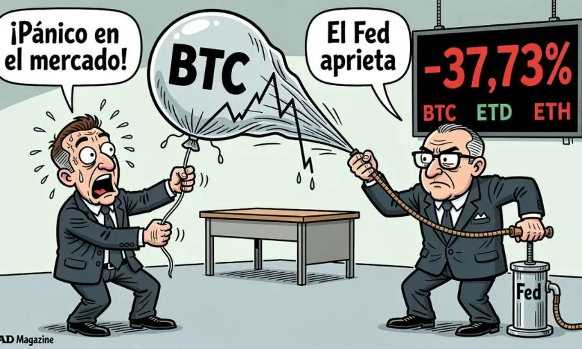 Bitcoin se mantiene en $78,000 a pesar de presión de la Fed sobre tasas