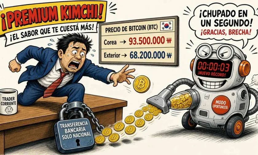 Estudio revela que los plazos cortos limitan la ganancia del Kimchi Premium