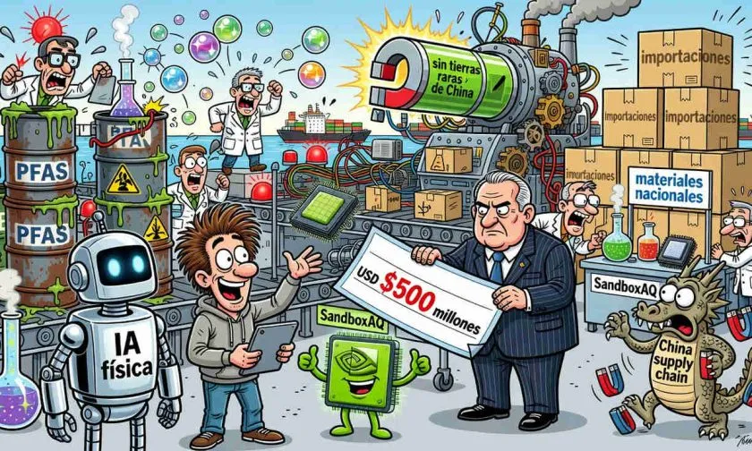 EE. UU. entrega USD $500 millones a startup respaldada por Nvidia para fabricación de chips