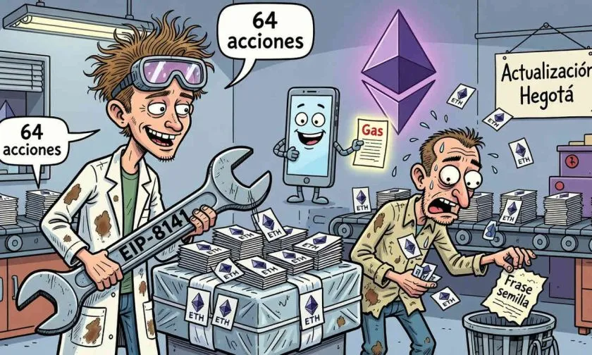 Ethereum podría cambiar las transacciones y comisiones con la propuesta EIP-8141