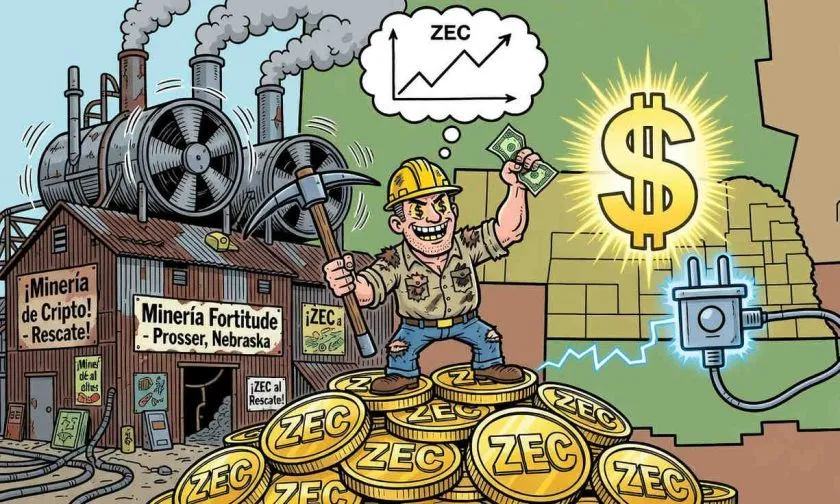 Fortitude de DCG compra planta minera en Nebraska por USD $4,7 millones para Zcash