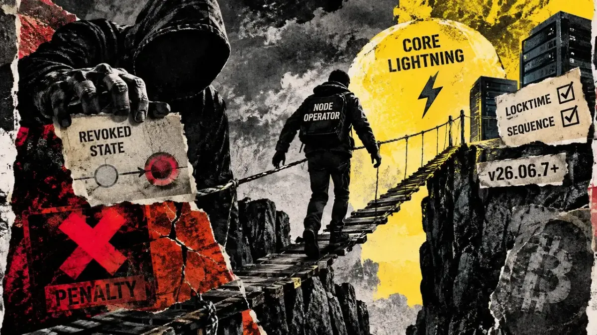 Core Lightning fixes flaw allowing revoked channel state to evade penalty