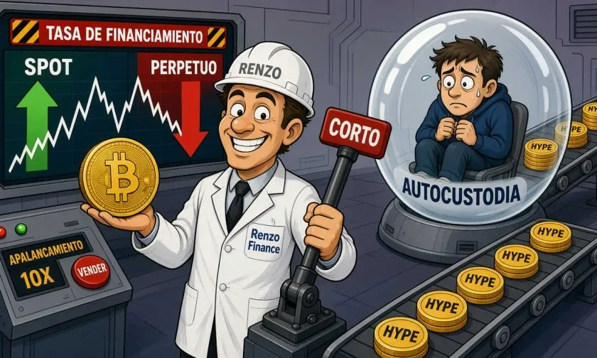 Renzo presenta Renzo Basis en Hyperliquid para automatizar trading de BTC y HYPE