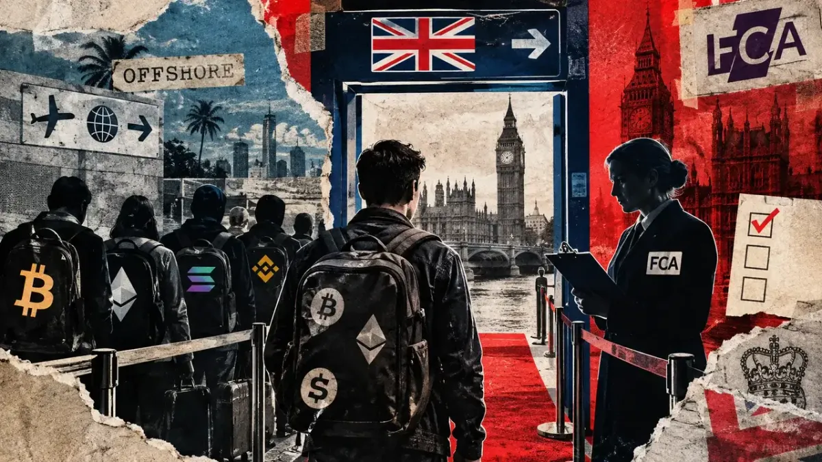 FCA outlines UK limits for offshore crypto firms ahead of 2027 regulations
