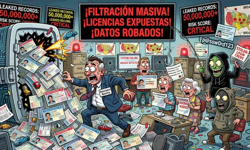 Aseguradora en EE. UU. confirma brecha que expuso 7 millones de licencias de conducir
