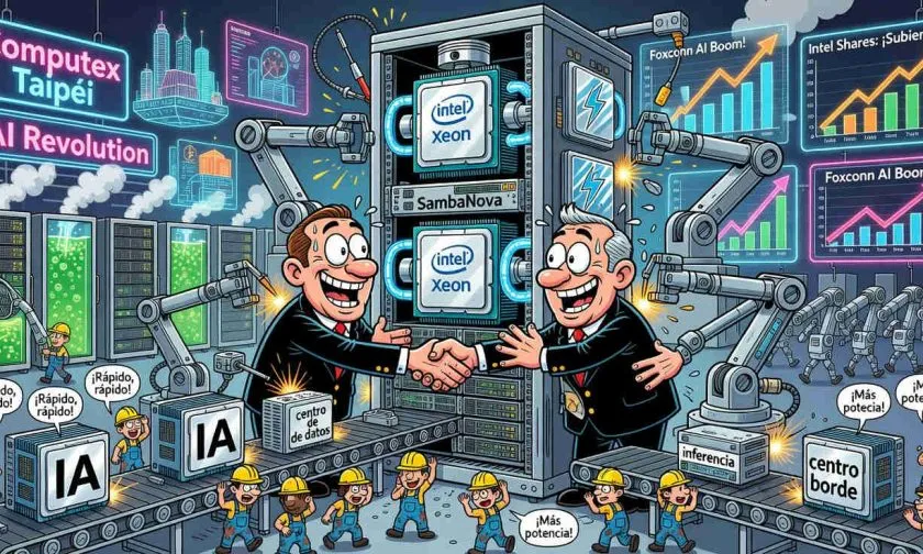 Foxconn e Intel se alían para construir racks de IA y refuerzan la apuesta por Xeon