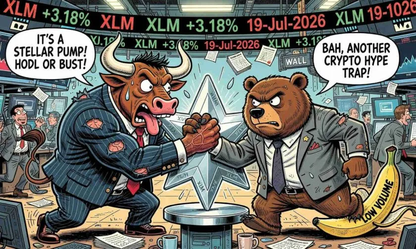 XLM rebota un 3.18% el 19 de julio pero el bajo volumen siembra dudas