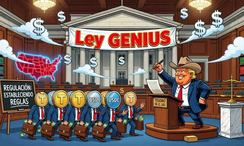 Tesoro de EE. UU. define reglas para stablecoins: licencias y requisitos de la Ley GENIUS
