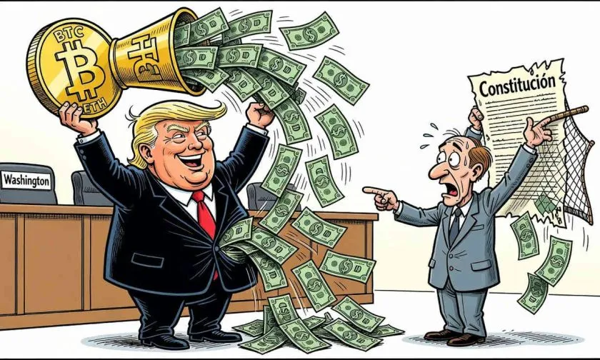 Demanda contra Trump busca congelar acuerdos cripto con Emiratos Árabes Unidos