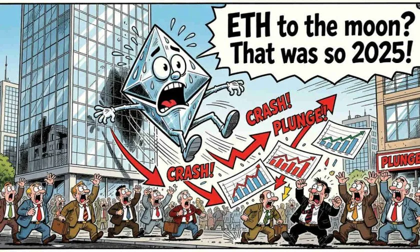 Ethereum se desploma 6,05% y pone a prueba el soporte de USD $1.600 este 24 de junio de 2026