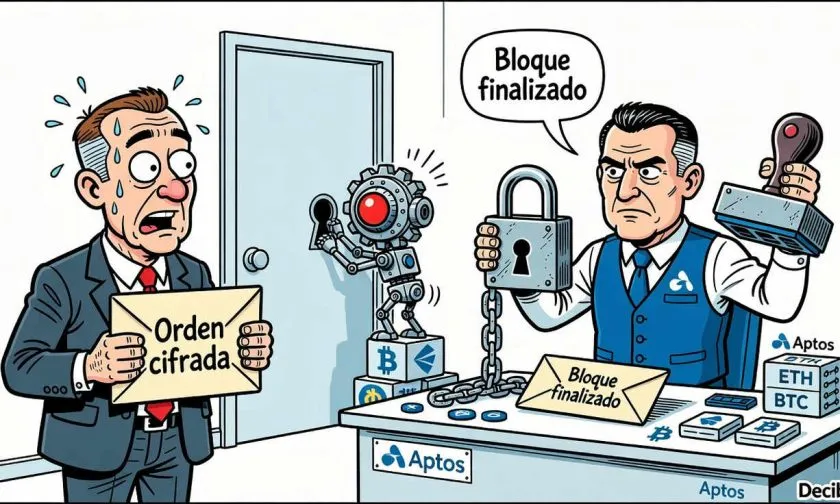 Decibel despliega en Aptos un cifrado de órdenes para mitigar el impacto del frontrunning