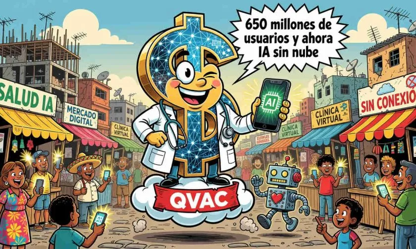 Tether alcanza 650 millones de carteras y lanza plataforma de IA QVAC en mercados emergentes