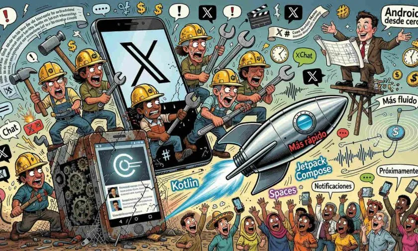 X reconstruye su aplicación de Android desde cero tras casi un año de trabajo