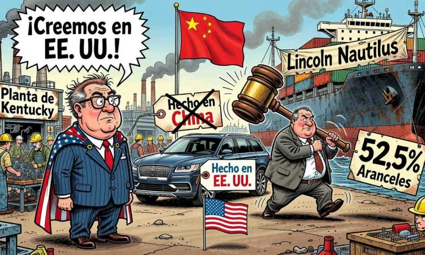 Ford traslada producción de Lincoln de China a EE. UU. por aranceles de Trump