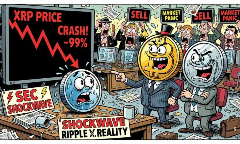 XRP cae un 20% en 30 días y pierde soporte clave mientras el mercado huye de las altcoins