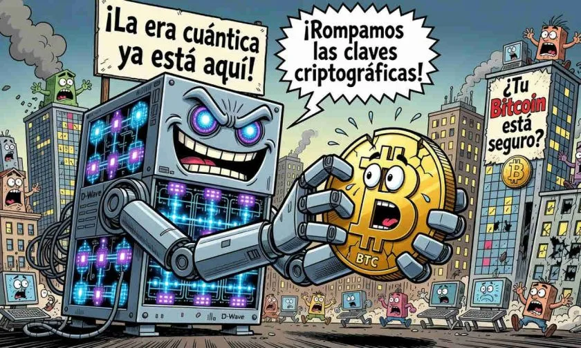 Entrelazamiento de qubits de D-Wave podría desafiar la criptografía del Bitcoin
