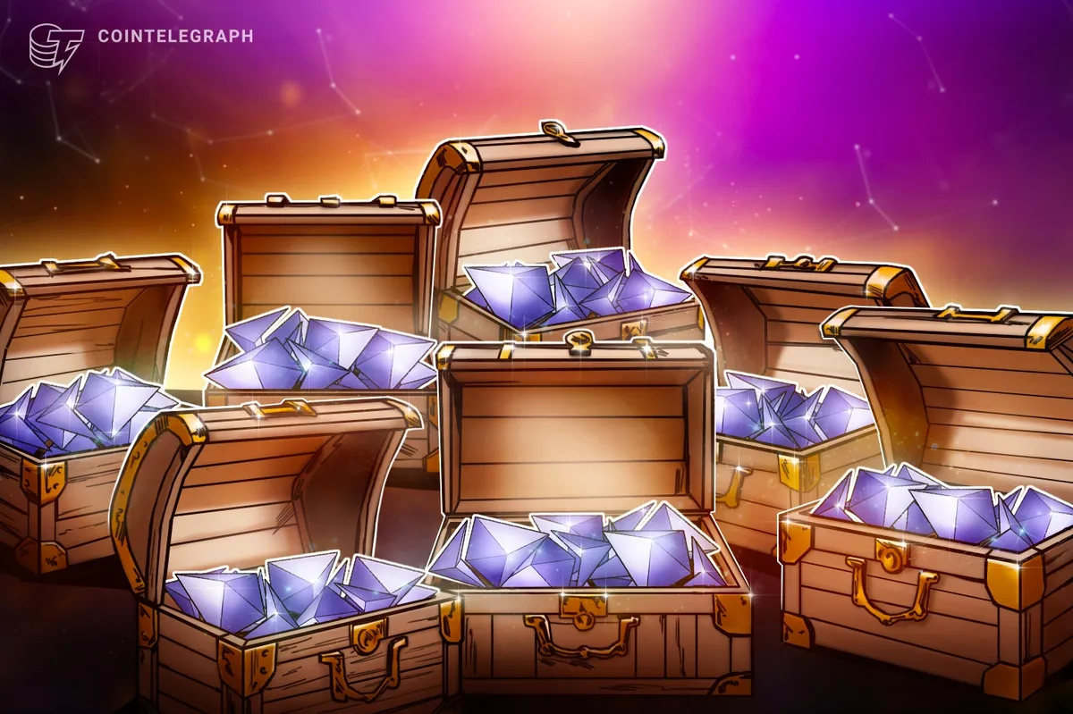 BitMine poised to reach 5% of Ether supply by early November